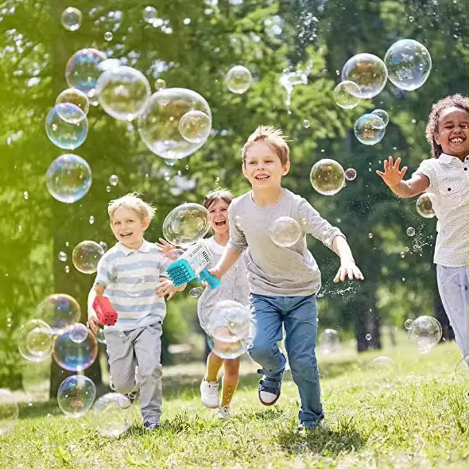 36-Hole Bubble Gun Bazooka for Kids