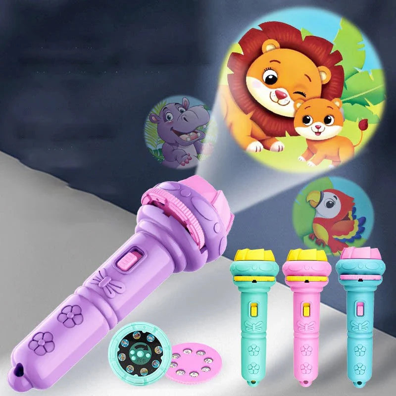 Projector Flashlight Torch for Kids