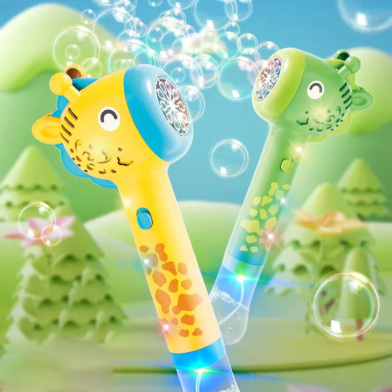 Giraffe Bubble Gun Toy for Kids