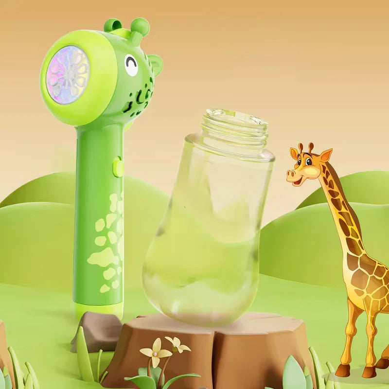 Giraffe Bubble Gun Toy for Kids