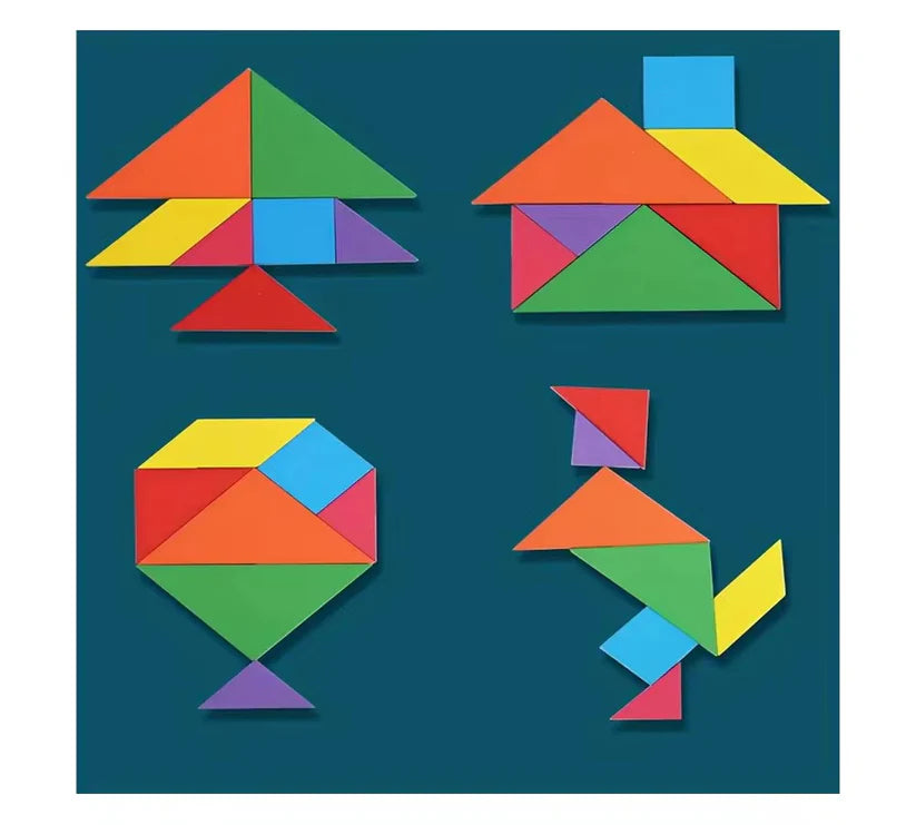 3-in-1 Wooden Puzzle Set
