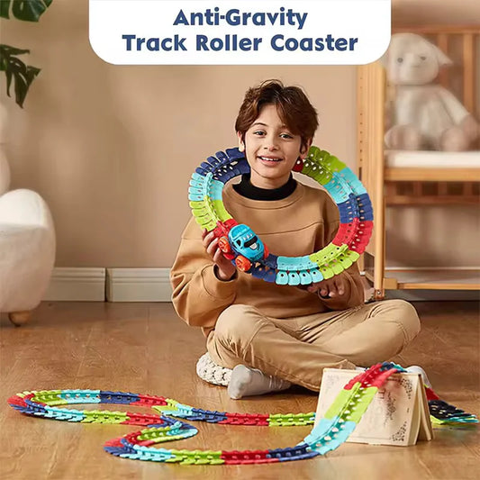 3D Glow Racing Track Set