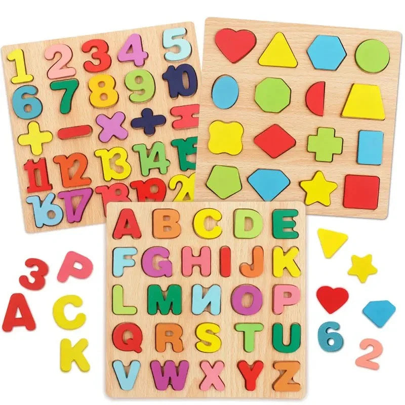 Wooden Alphabets for Kids