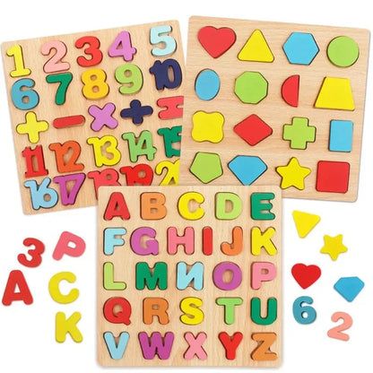 Wooden Alphabets for Kids
