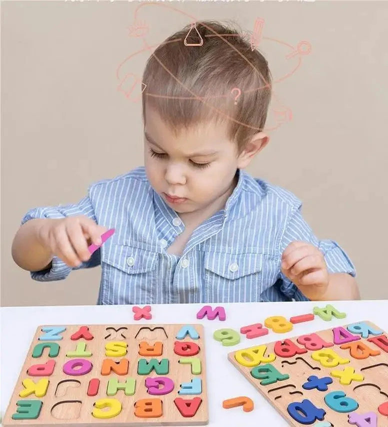 Wooden Alphabets for Kids