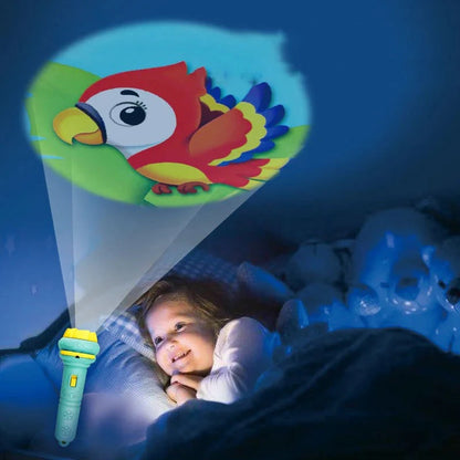 Projector Flashlight Torch for Kids