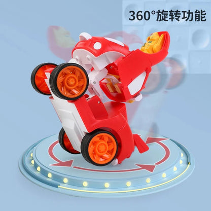 Cartoon Robot Transformer Car