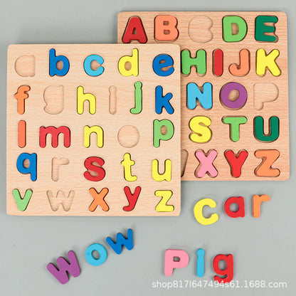 Wooden Alphabets for Kids